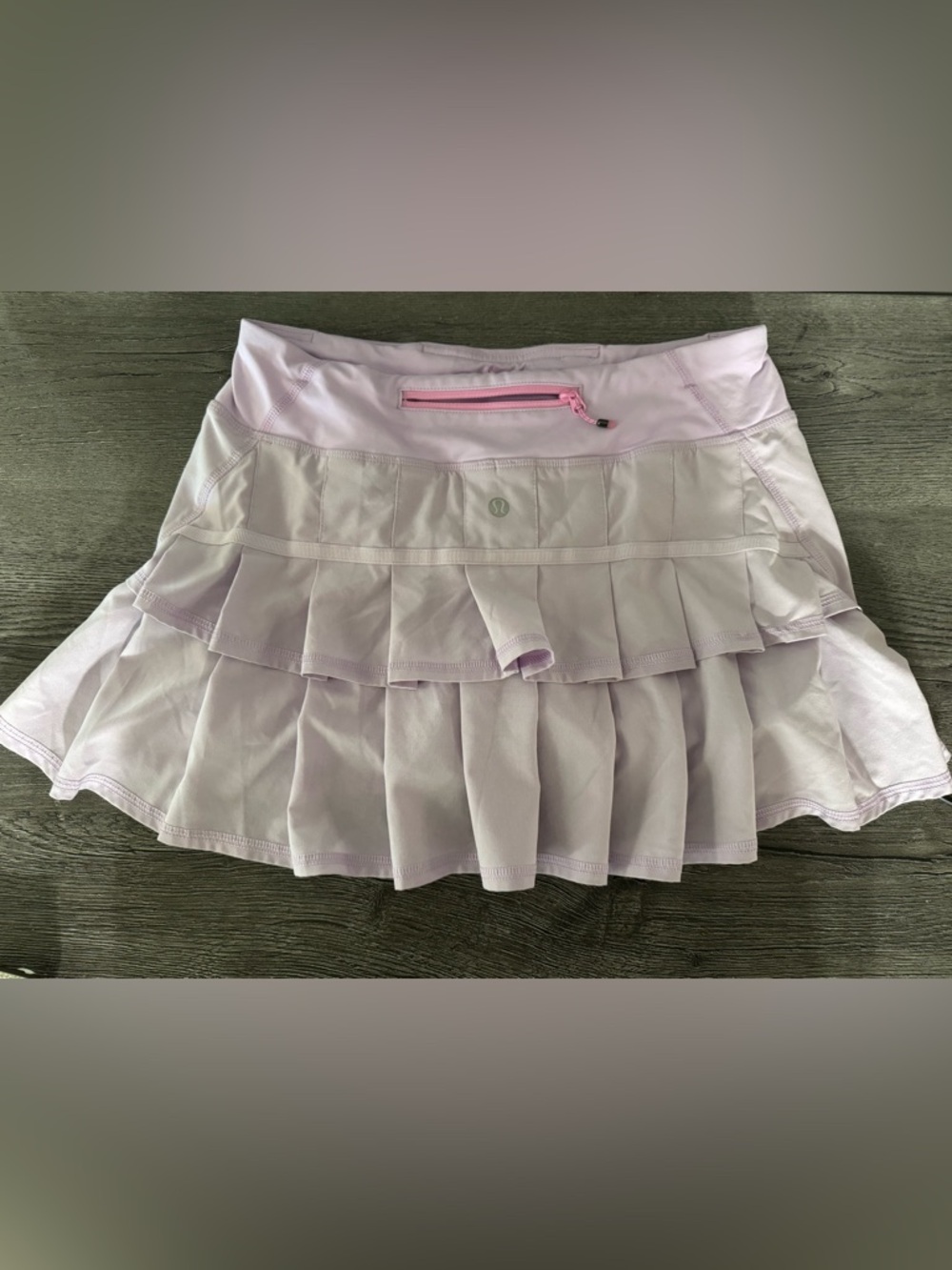 lululemon athletica Light Lavender Pleated Skater Skirt